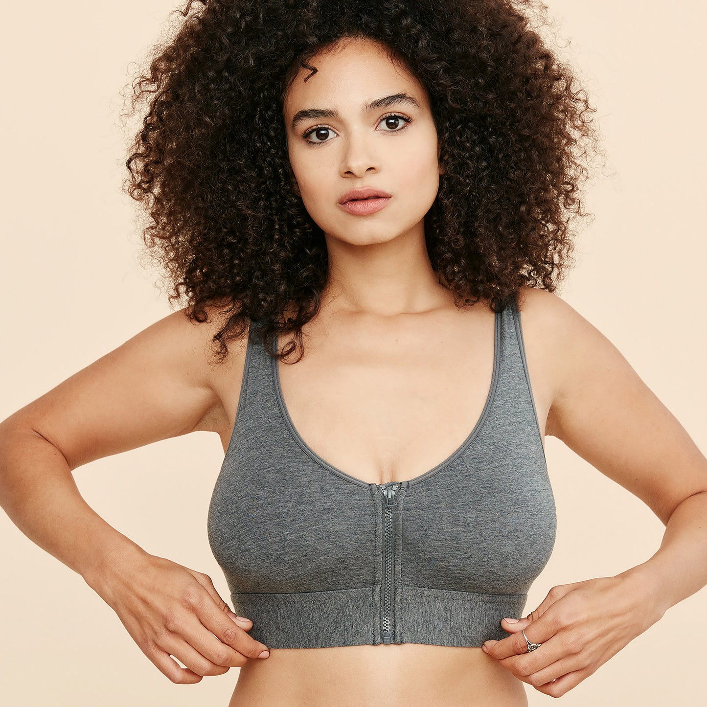Image of Front Closure Post Mastectomy Soft Bra