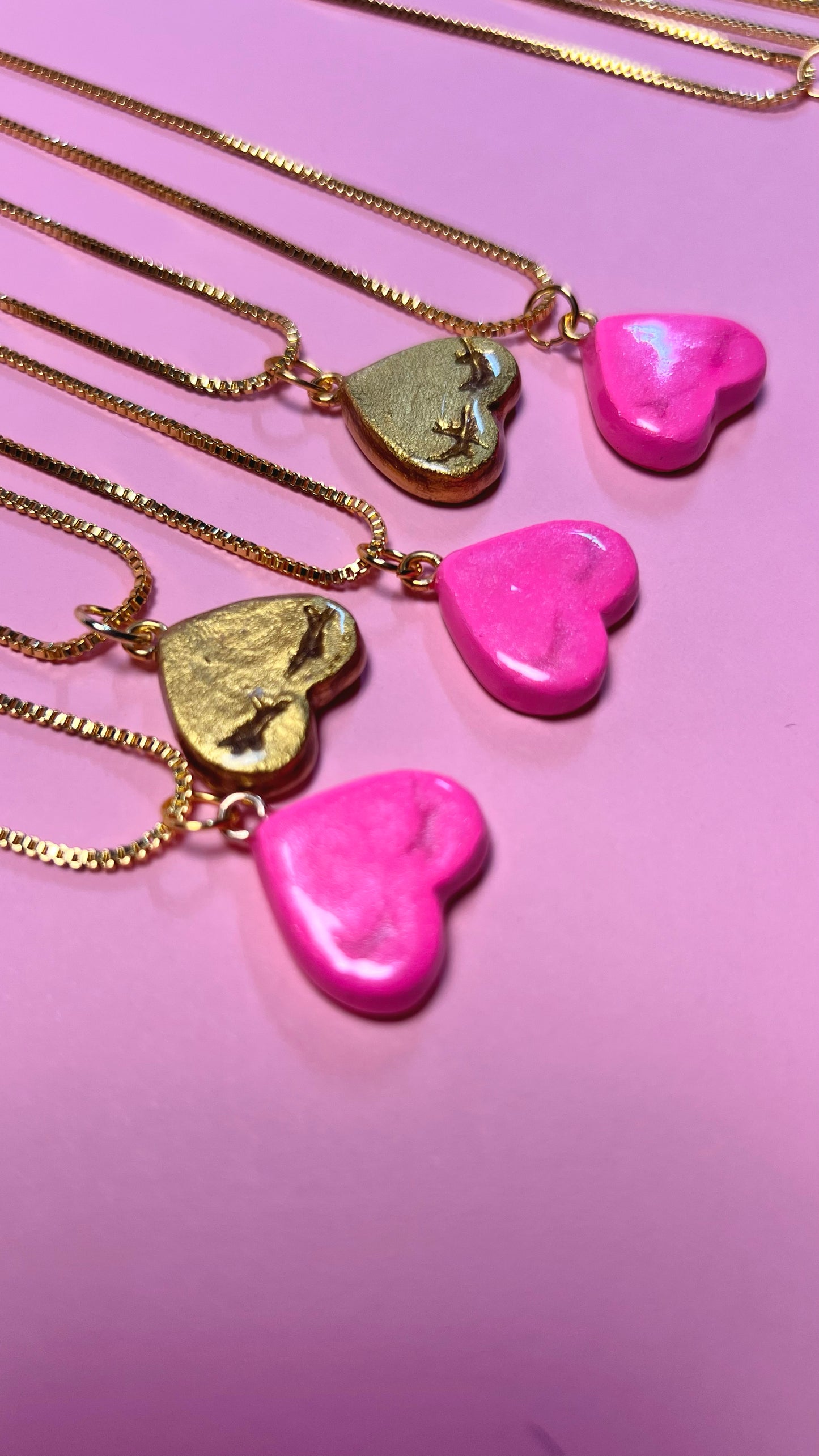 Heart Boob Necklace - Double Scar