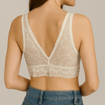 Lily Soft Lace Bralette for Mastectomy Lumpectomy Reconstruction