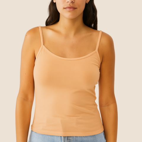 トップス YANUK cotton 100% camisole Meadow | Luna Lace Cotton Cami